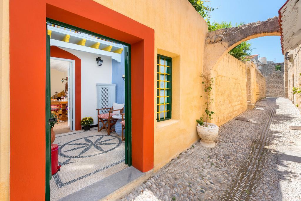 Giorgos' Old Story 2Bed Stone House With Private Hamam In The Old Town Villa Rhodes City Exteriör bild